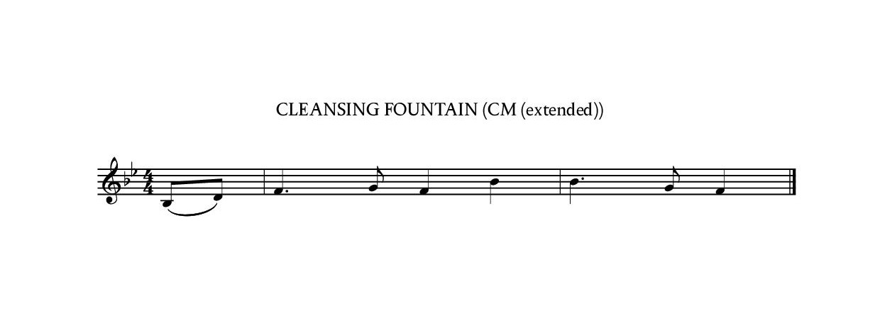 Cleansing fountain (CM extended)